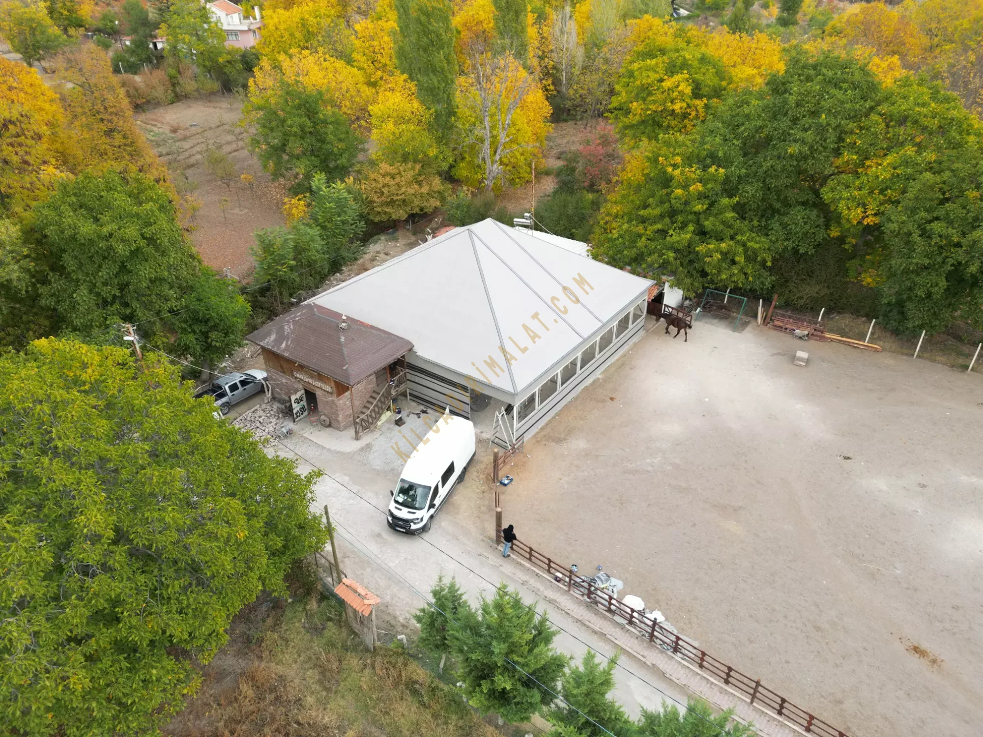 Çankırı Omar At Çiftliği Manej Çadırı