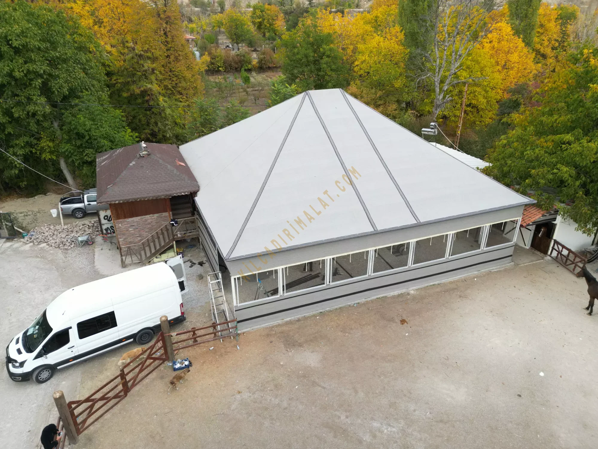 Çankırı Omar At Çiftliği Manej Çadırı